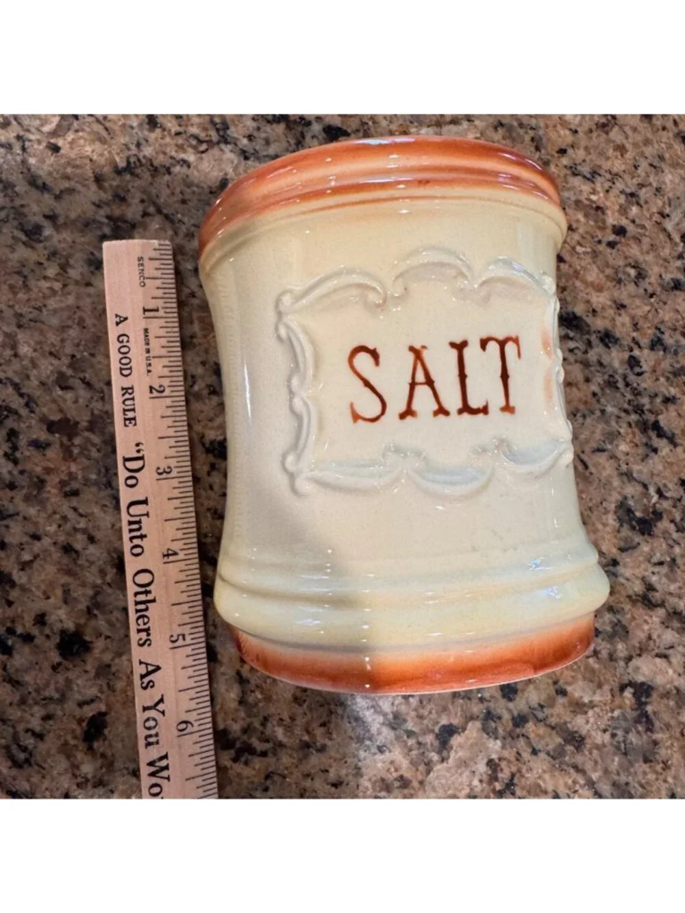 Royal Copley Wall Pocket Salt Box Farm House Decor Salt Server Farmhouse Vintage